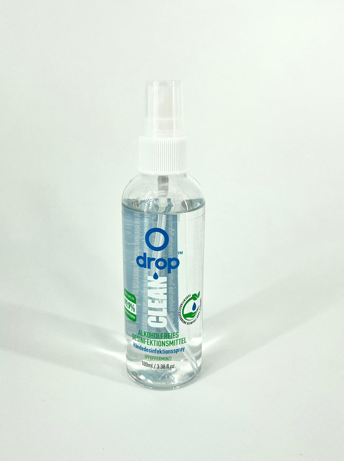 44438 - 100ml Drop O Clean hand sanitizer, alcohol free Europe